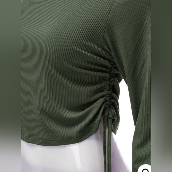 A NEW DAY casual green long sleeve top - Picture 3 of 9
